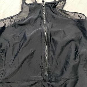 black speedo wish zipper